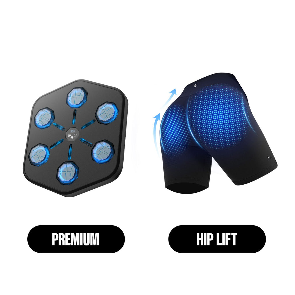 Megelin Music Boxing Machine with Boxing Gloves