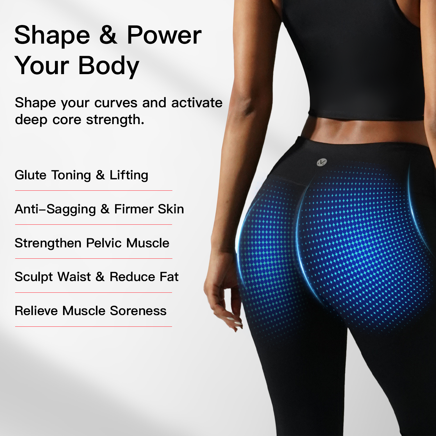 Megelin EMS Toning Leggings