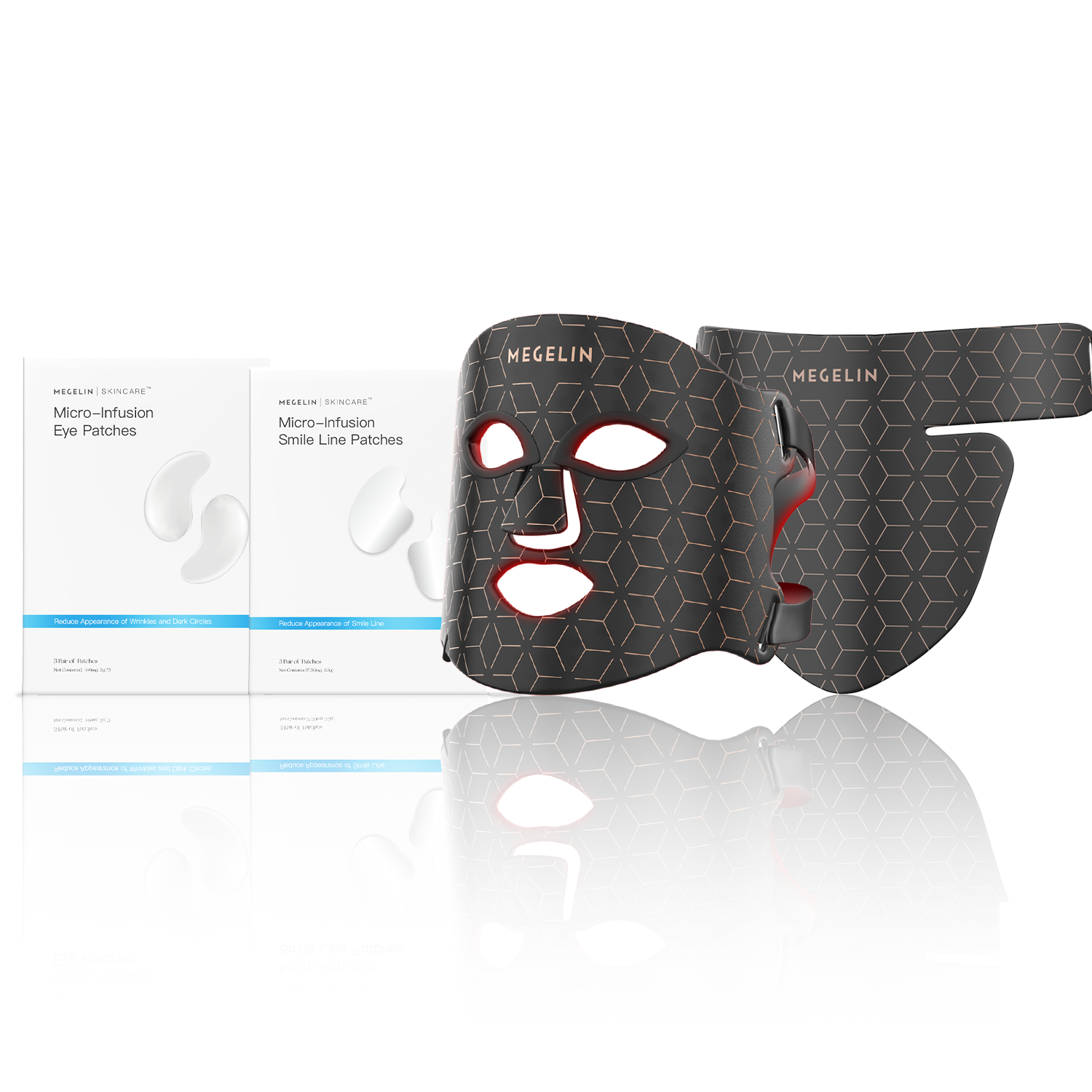 Megelin LED Light Therapy Face Mask