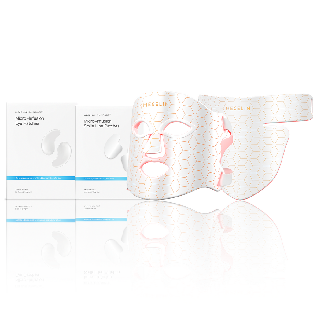 Megelin LED Light Therapy Face Mask