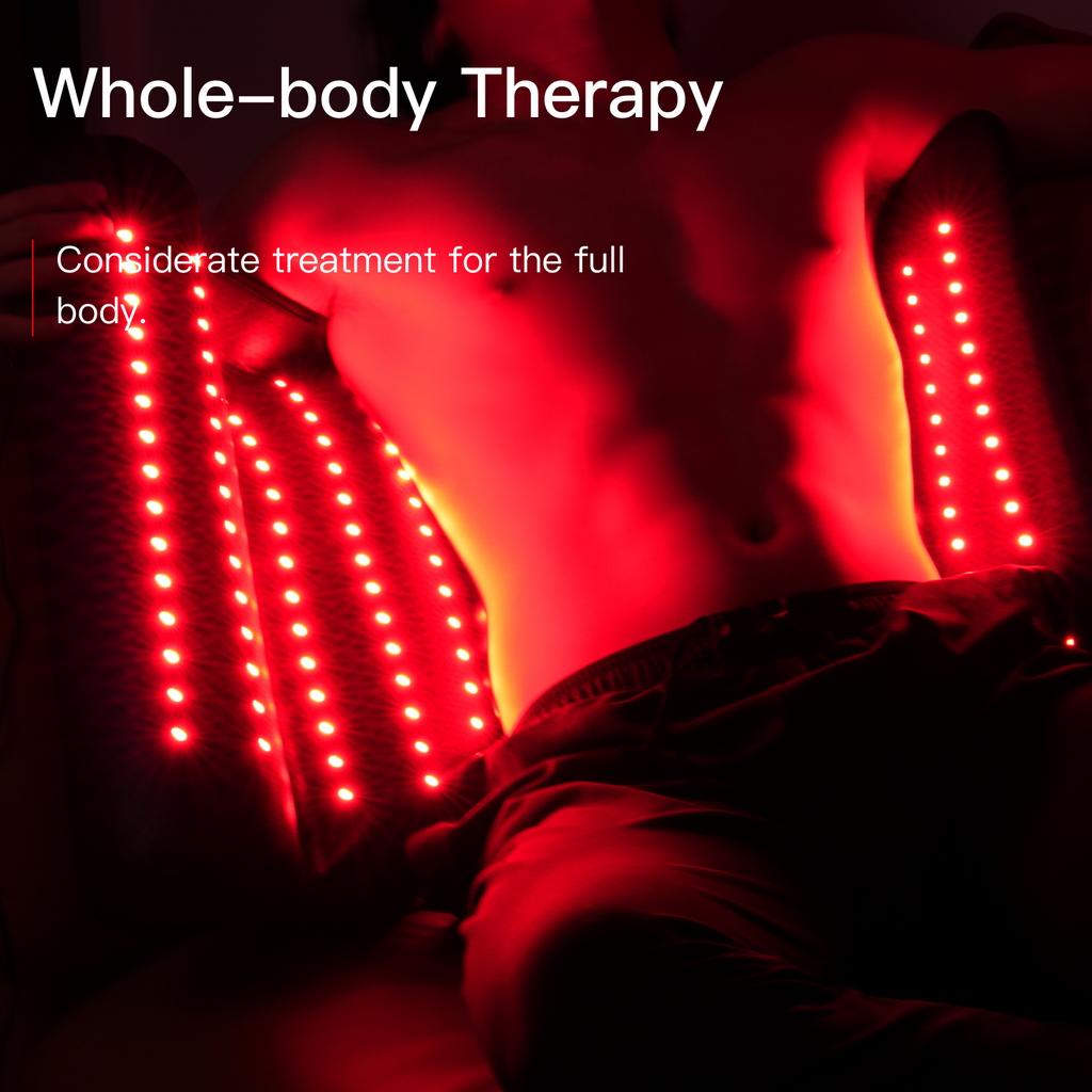 Red Light Therapy Pad with Neck Support