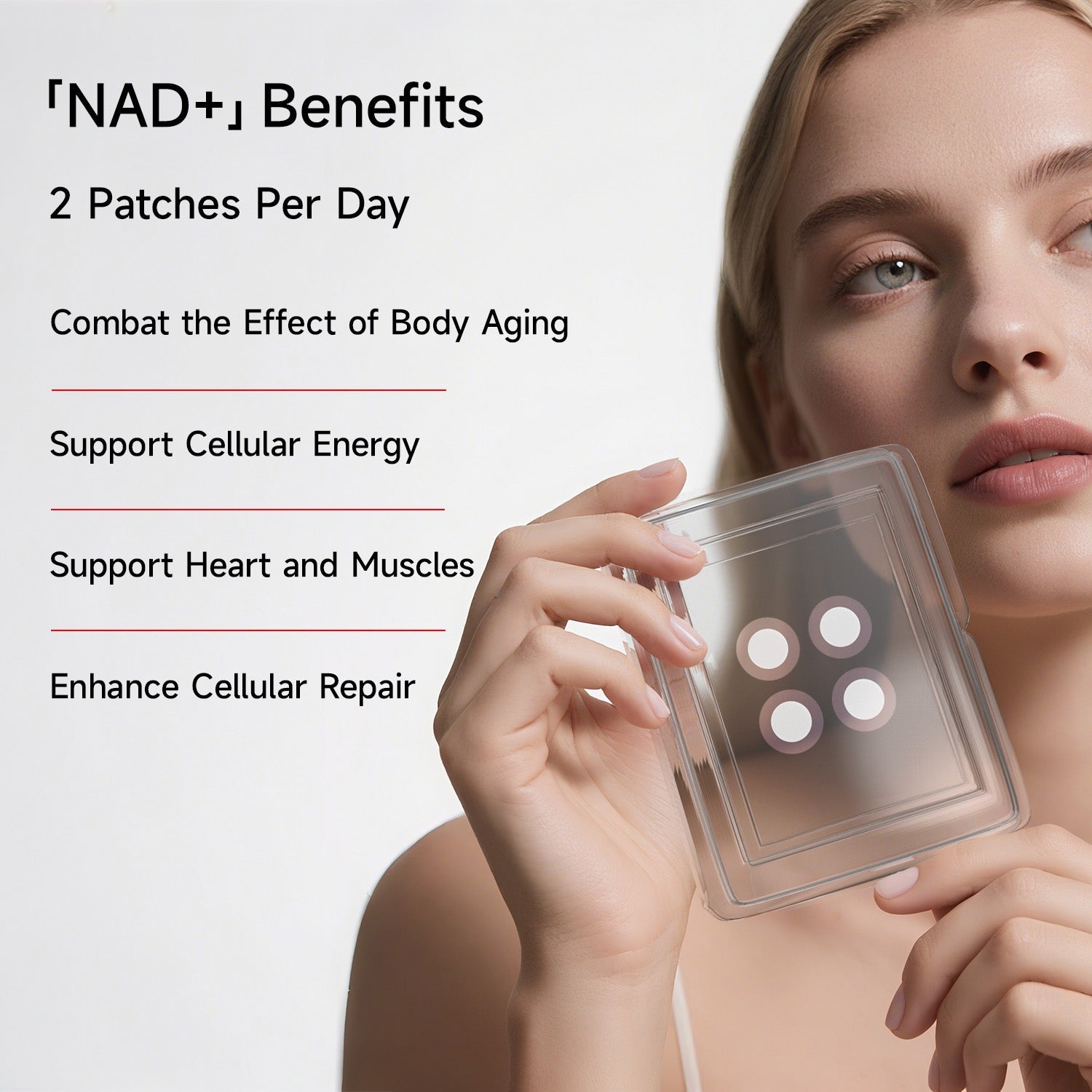 Megelin NAD+ Energy Micro-Infusion Patch