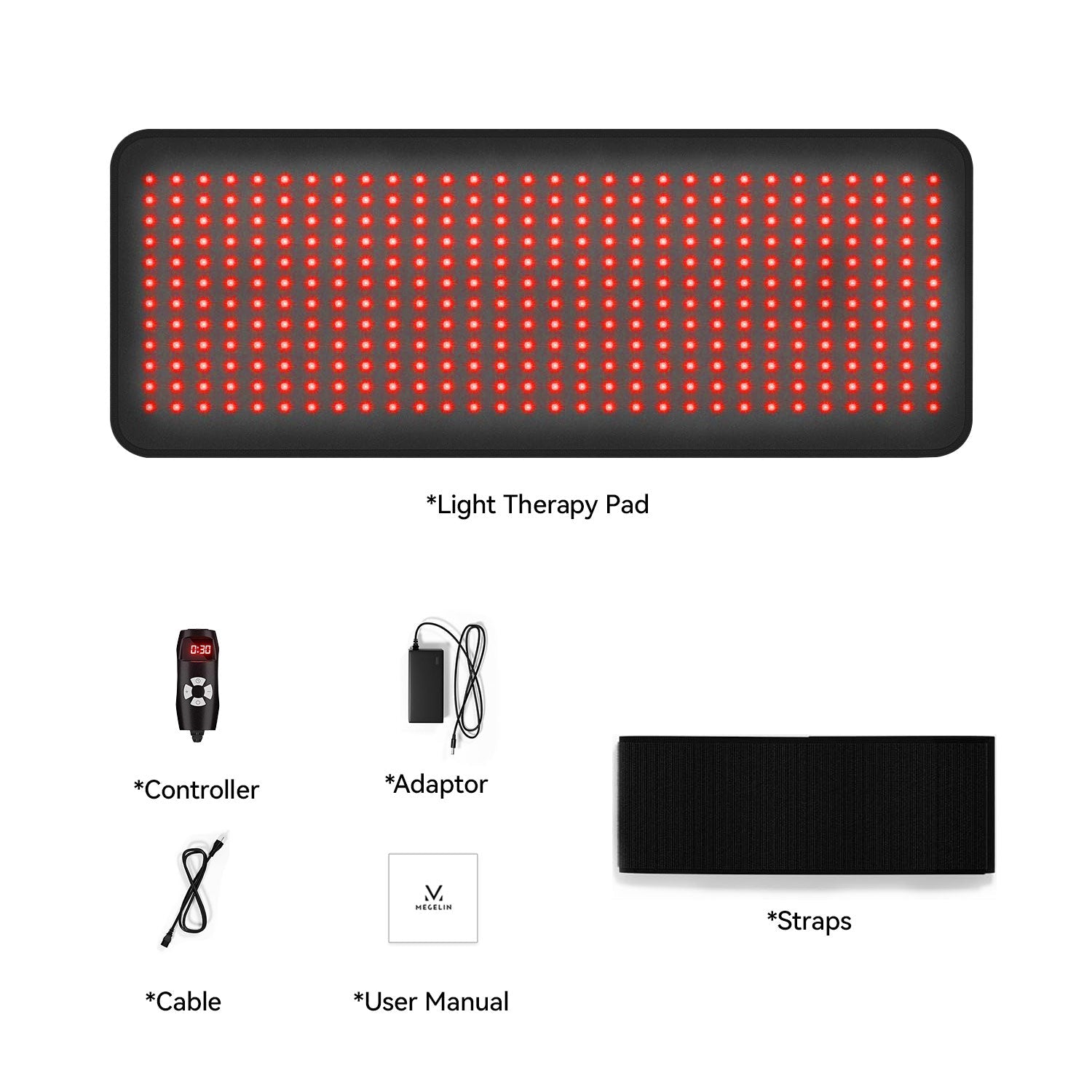 Megelin Red Light Therapy Belt Plus