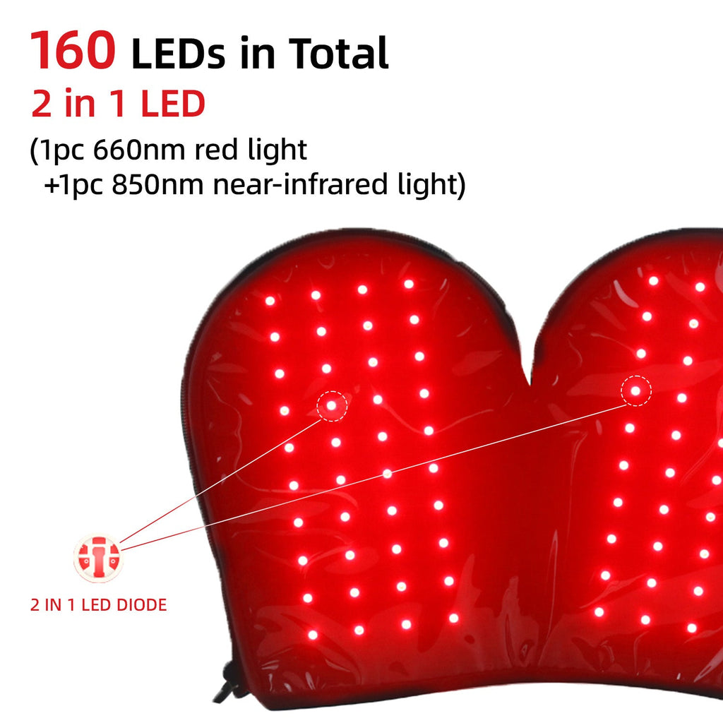 RED Light Therapy Heating Glove