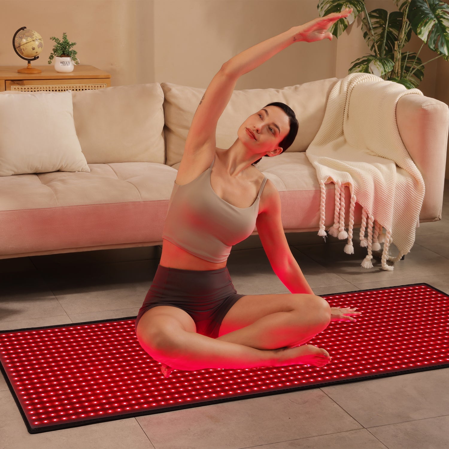 Megelin Red and Infrared Light Therapy Mat